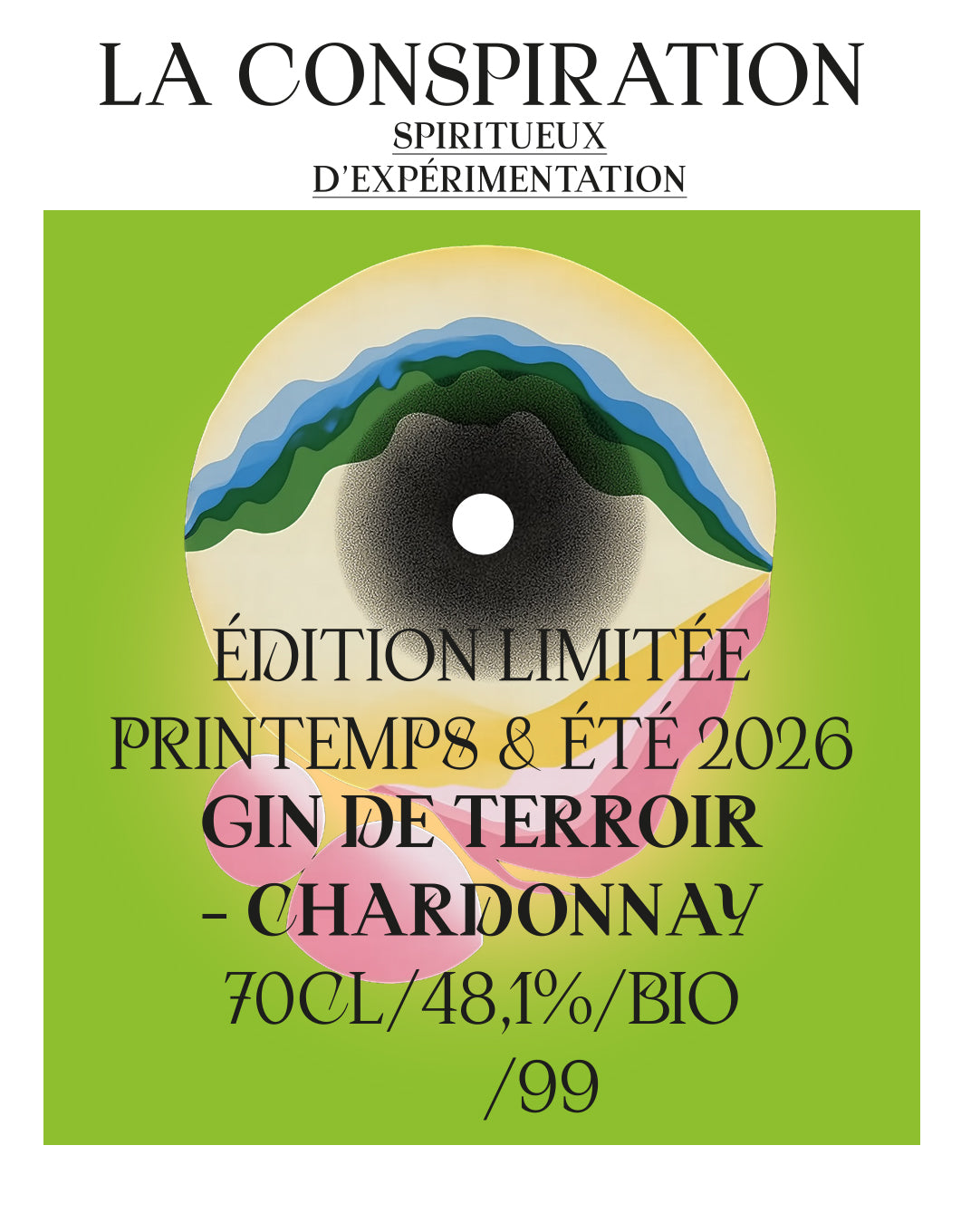 Edition Limitée Gin de terroir chardonnay - 70cl